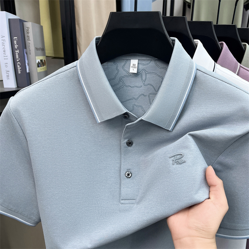 Polo Shirt Pique - Luxury brand short sleeve men's polo