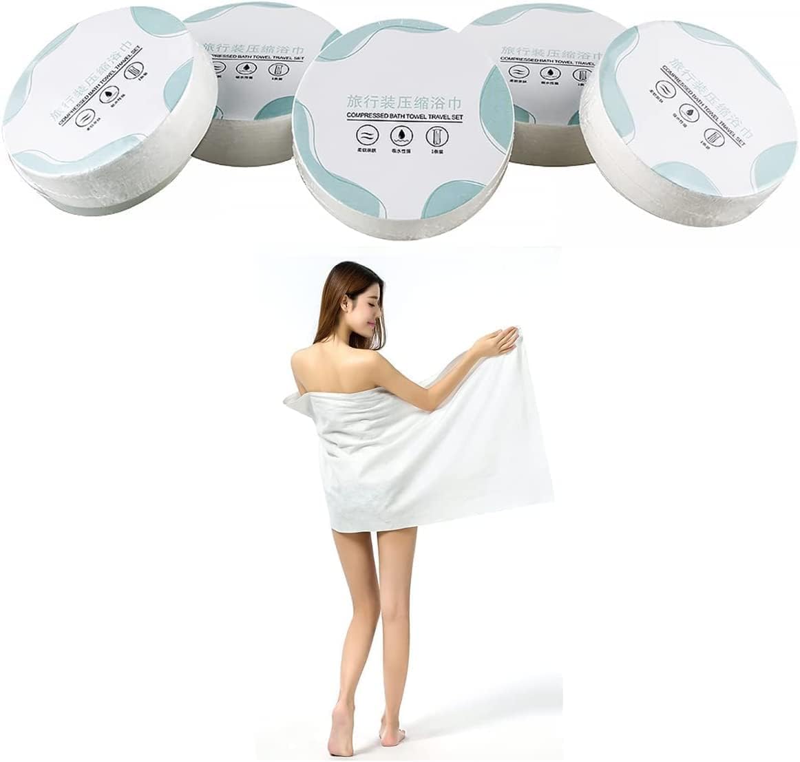 Beach Towel Large - Large Compressed Towel 42 x 27