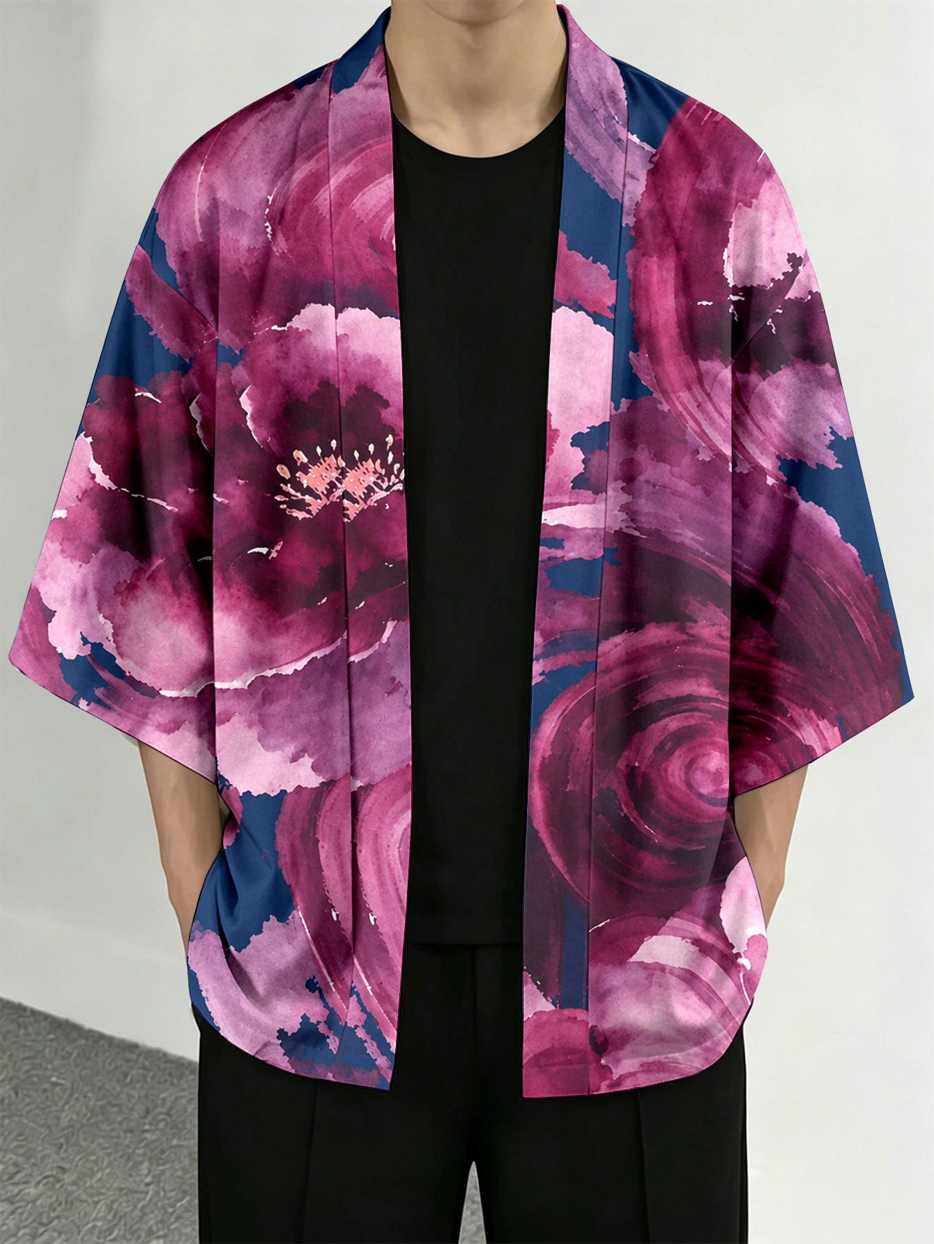 Men's casual top Floral Art Ca - Resort Shirt Floral incelemesi ve fiyatı