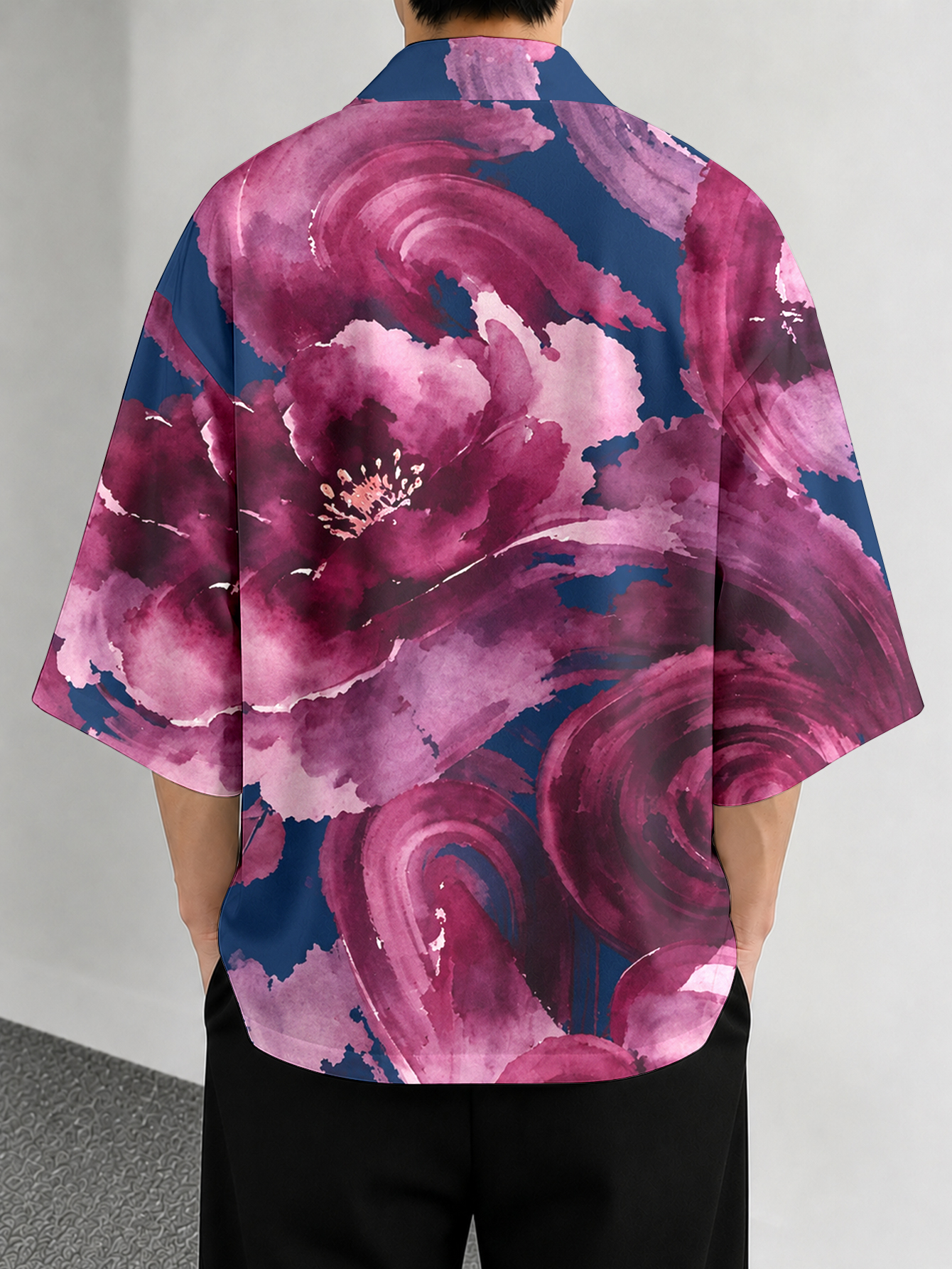 Men's casual top Floral Art Ca - Resort Shirt Floral incelemesi ve fiyatı