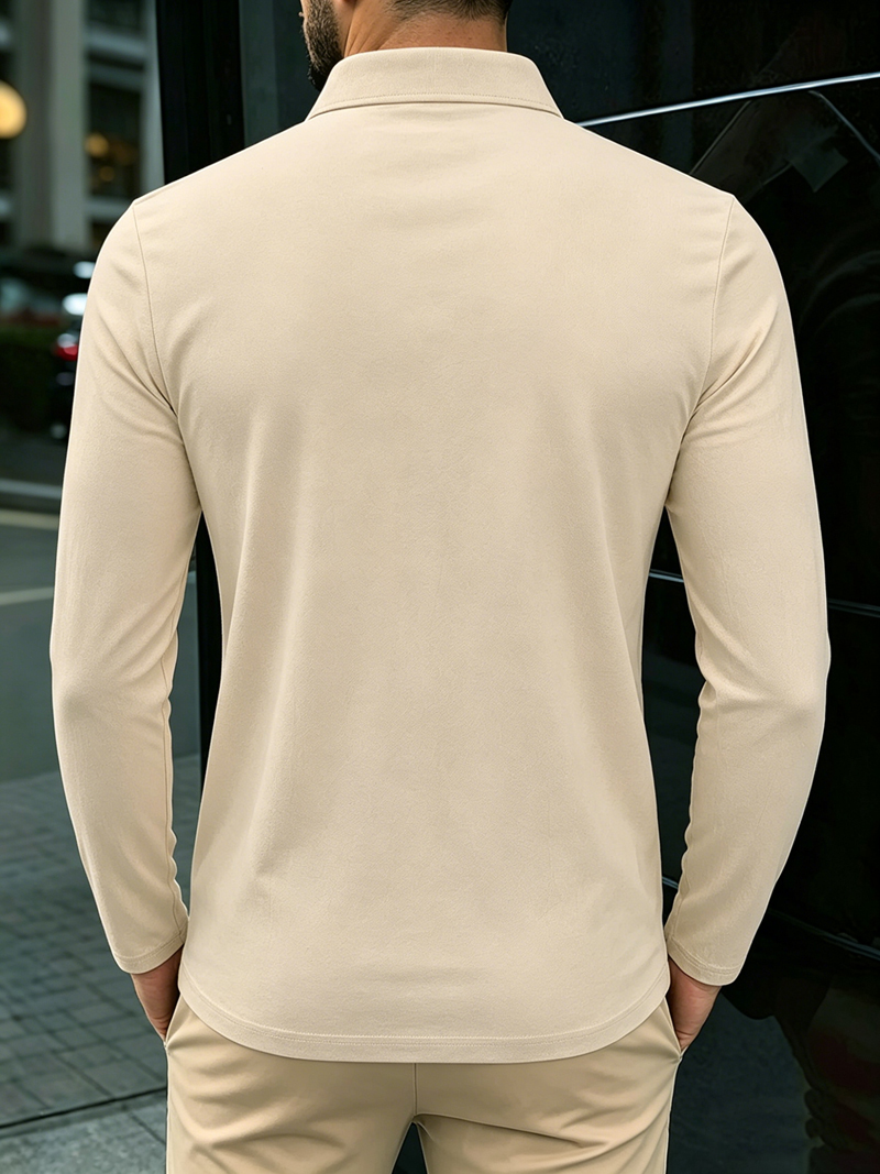 Men's Linen Blend Long Sleeve  - Linen Shirt Breathable incelemesi ve fiyatı