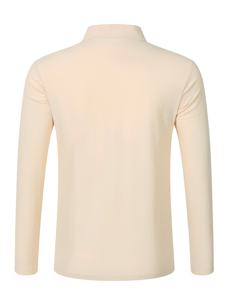 Men's Linen Blend Long Sleeve  - Linen Shirt Breathable incelemesi ve fiyatı