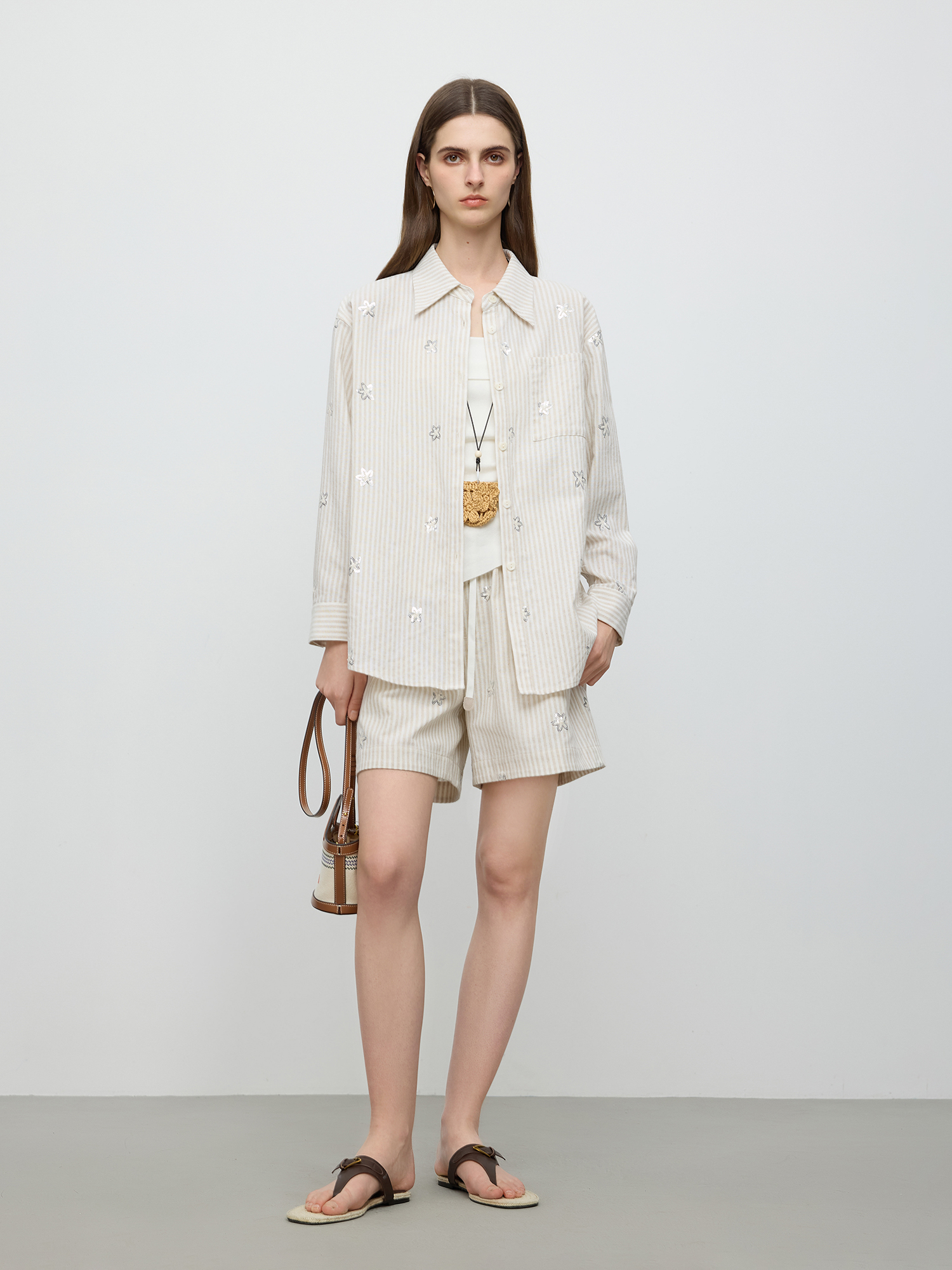 FSLE【Premium Series】 2025 Summ - Linen Shirt Breathable incelemesi ve fiyatı