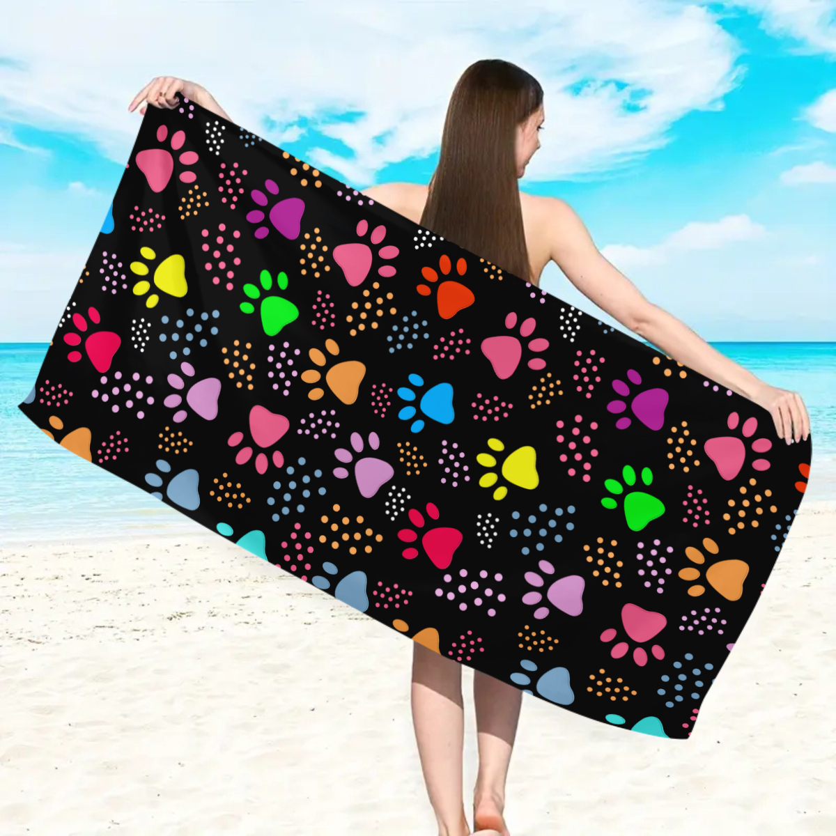 1pc Bohemian Large Beach Towel - Beach Towel Large incelemesi ve fiyatı