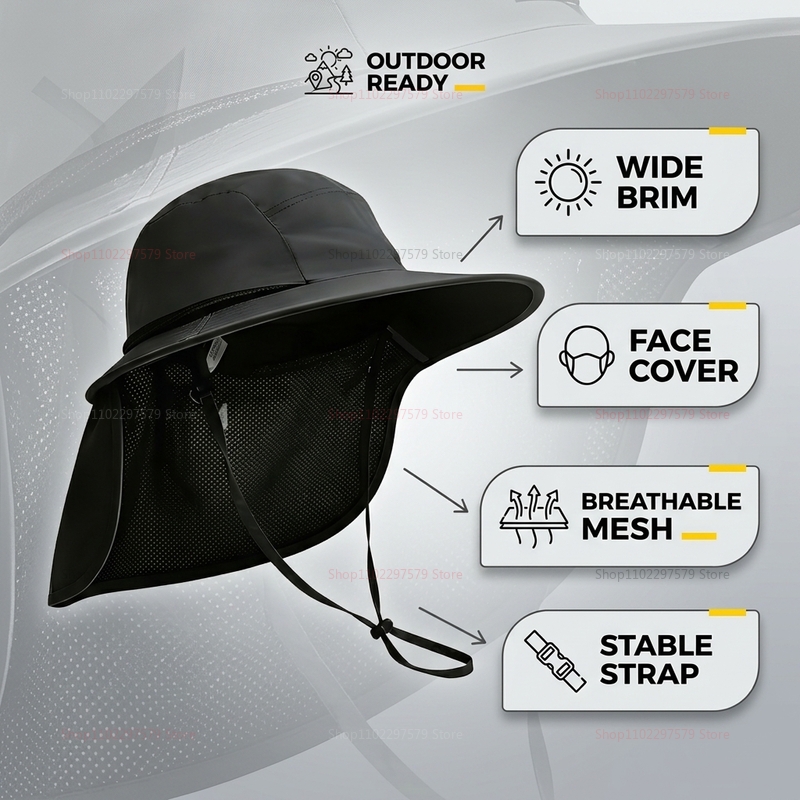 Unisex Wide Brim Panama Straw  - Bucket Hat Straw incelemesi ve fiyatı