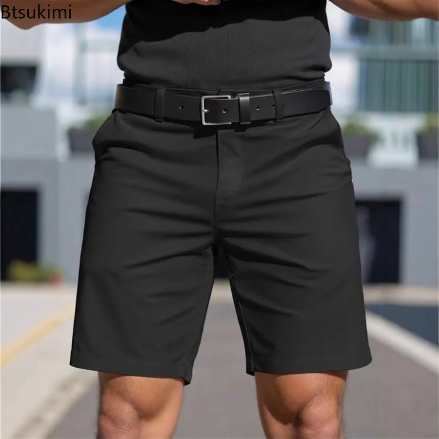 Summer New Mens Solid Slim Chi - Shorts Chino Slim incelemesi ve fiyatı