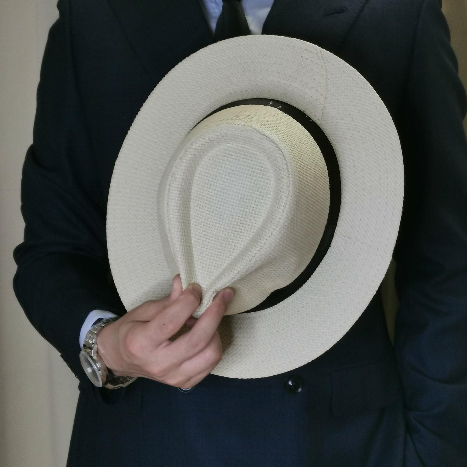 Men Summer Panama Straw Hat Na - Bucket Hat Straw incelemesi ve fiyatı