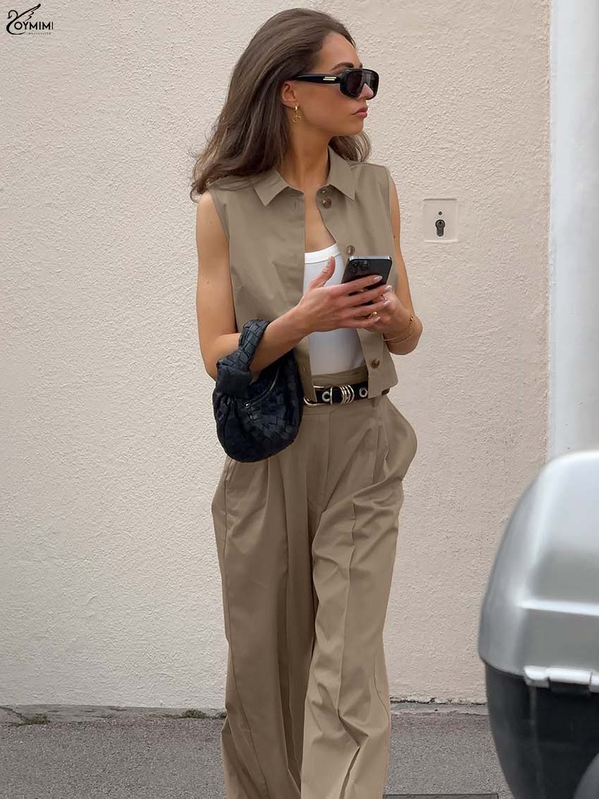 Oymimi Fashion Brown Cotton Wo - Shirt Camp Collar incelemesi ve fiyatı