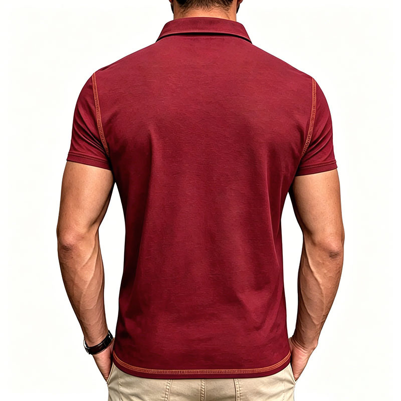 2024 New Summer Mens Lapel Poc - Polo Shirt Pique incelemesi ve fiyatı