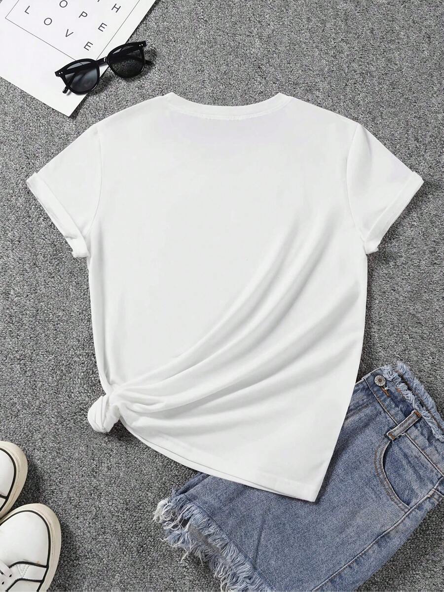 Women Plus Size Oversized Crew - Tee Graphic Print incelemesi ve fiyatı