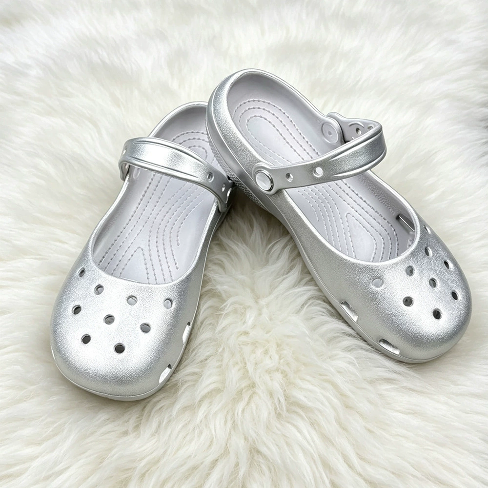 Summer New Silver Slip-on Clog - Espadrille Slip On incelemesi ve fiyatı