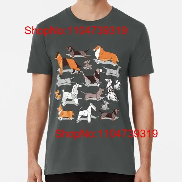 Origami doggie friends grey li - Linen Shirt Breathable incelemesi ve fiyatı