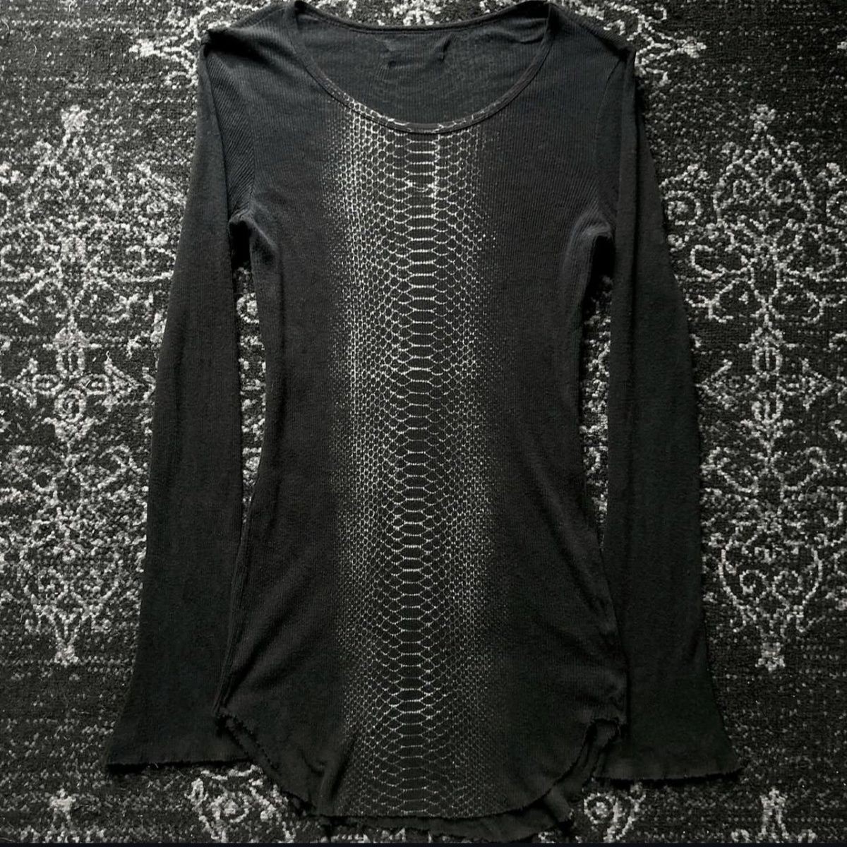 Tops Longsleeve Black Round Ne - Tee Graphic Print incelemesi ve fiyatı