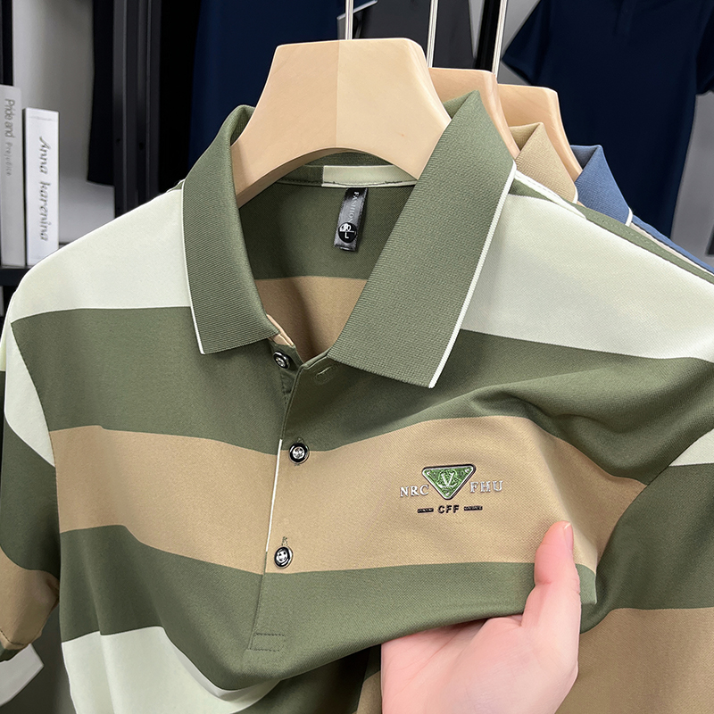 Luxury brand short sleeved men - Polo Shirt Pique incelemesi ve fiyatı