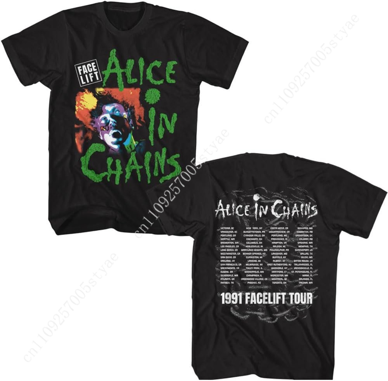 Alice in Chains Facelift Tour  - Tee Graphic Print incelemesi ve fiyatı