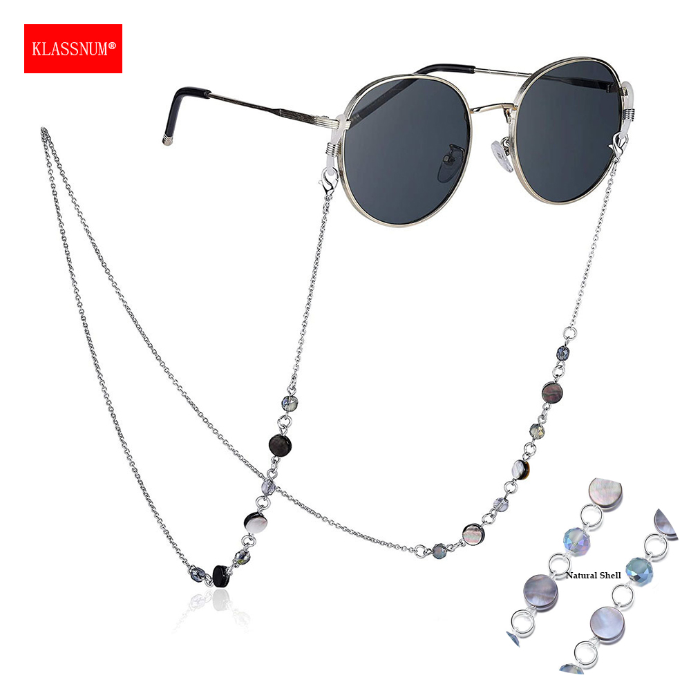 KLASSNUM Women Natural Shell C - Sunglass Retainer Cord incelemesi ve fiyatı