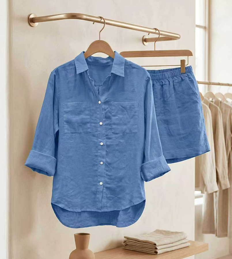 Summer Cotton Linen Casual Hom - Linen Shirt Breathable incelemesi ve fiyatı