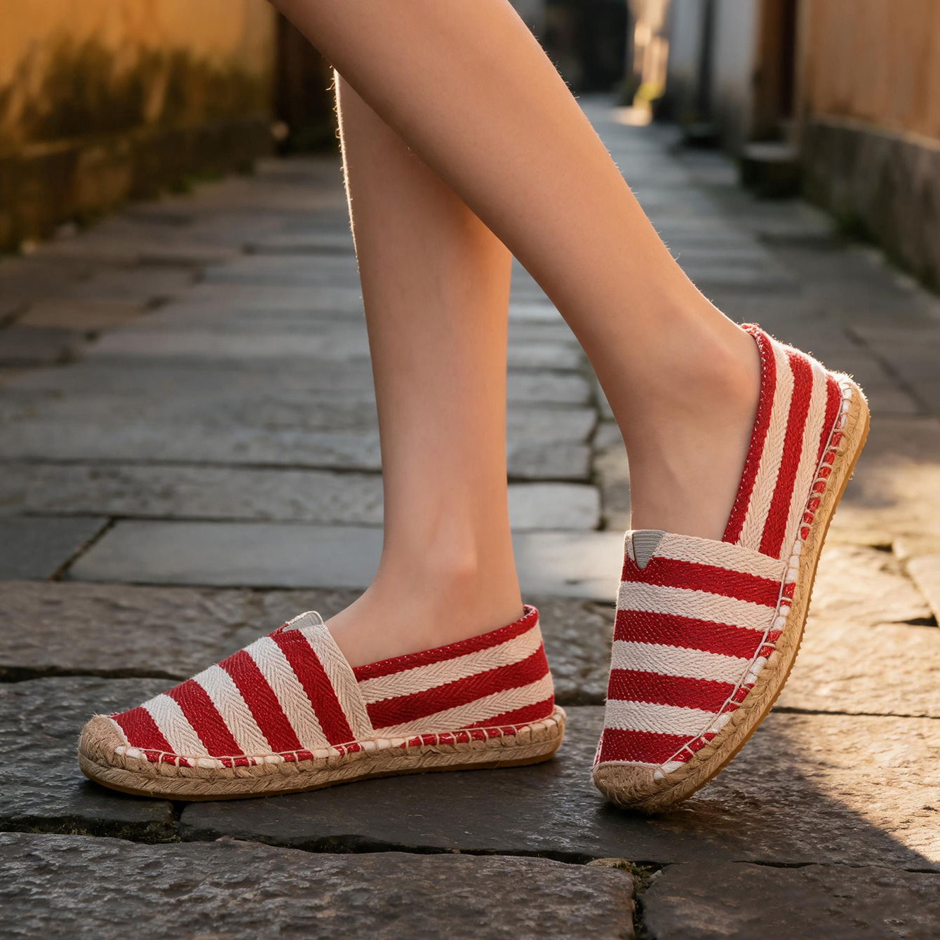 Summer Autumn Women Canvas Sho - Espadrille Slip On incelemesi ve fiyatı