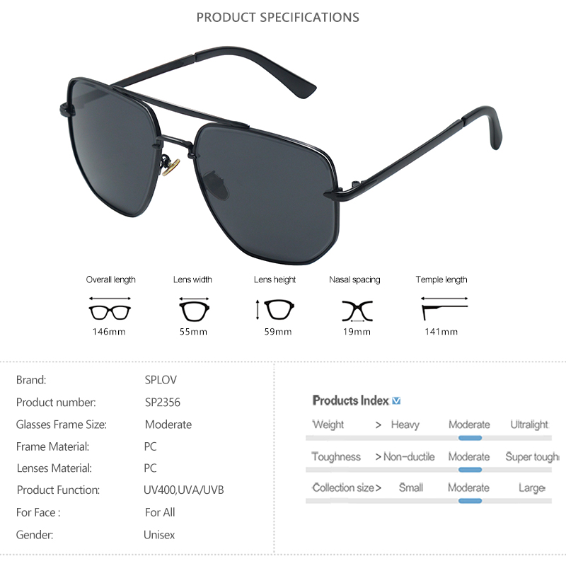 Hot Sale Sunglasses Men Square - Sunglasses Aviator Polarized incelemesi ve fiyatı