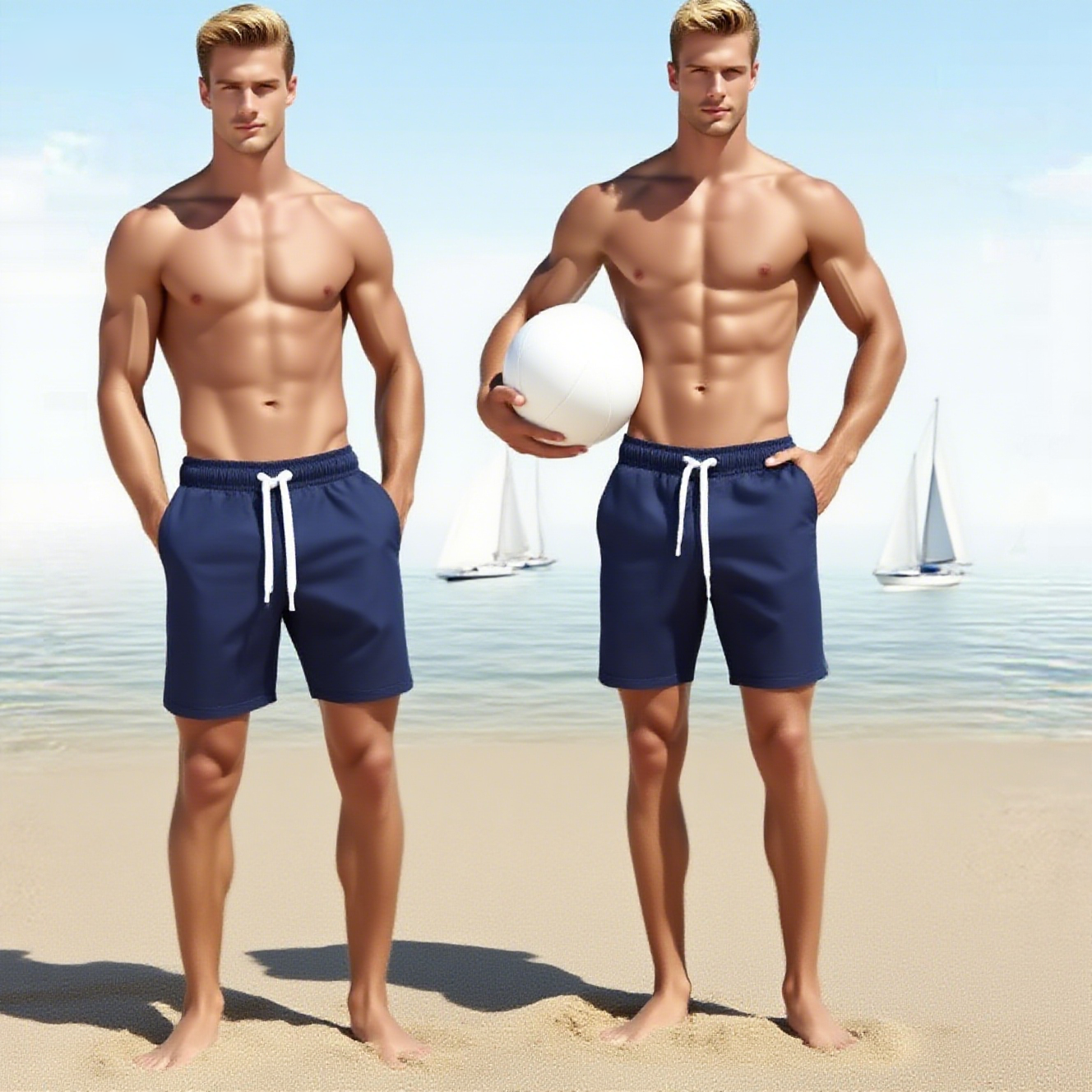 Men's Board Shorts Swim Trunks - Swim Trunk Quick Dry incelemesi ve fiyatı