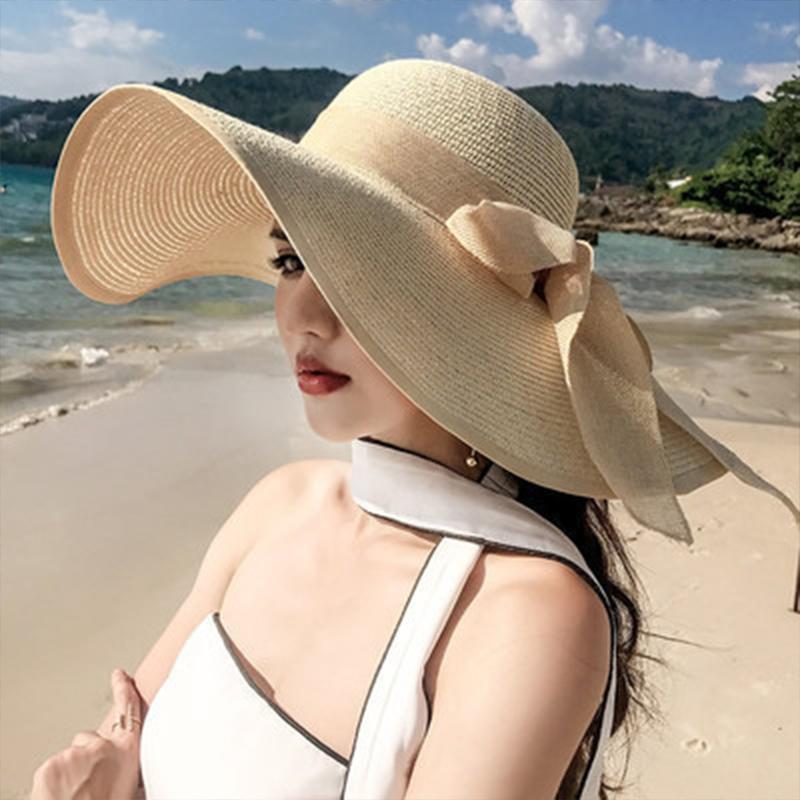 Straw Sun Hat for Women Foldab - Bucket Hat Straw incelemesi ve fiyatı