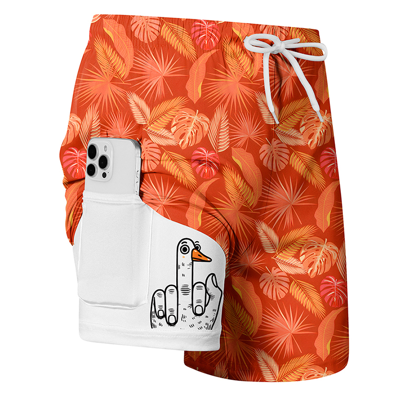 Men's Prank Duck Print Board S - Swim Trunk Quick Dry incelemesi ve fiyatı
