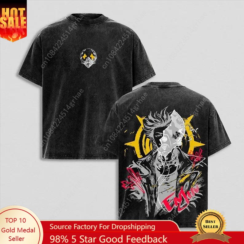 Gachiakuta Vintage Anime Washe - Tee Graphic Print incelemesi ve fiyatı