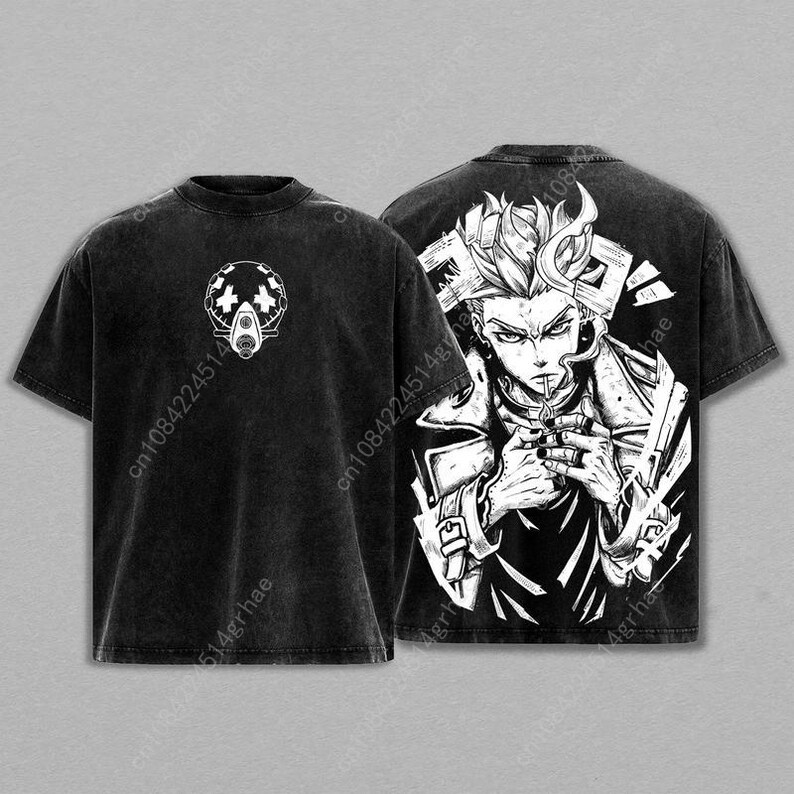 Gachiakuta Vintage Anime Washe - Tee Graphic Print incelemesi ve fiyatı