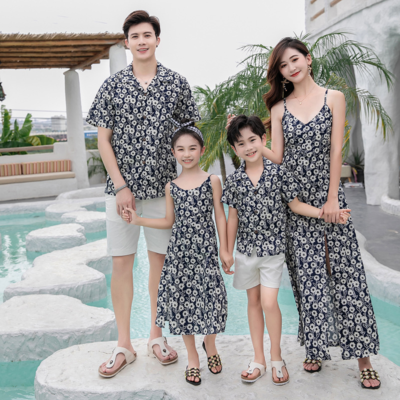 Family Matching Outfit Floral  - Resort Shirt Floral incelemesi ve fiyatı