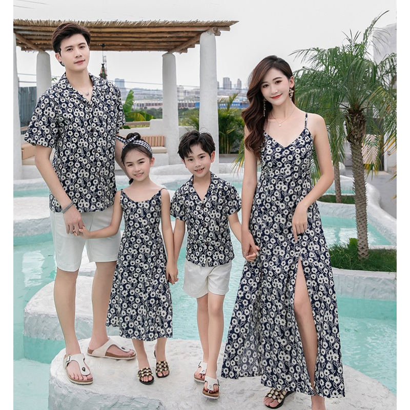 Family Matching Outfit Floral  - Resort Shirt Floral incelemesi ve fiyatı