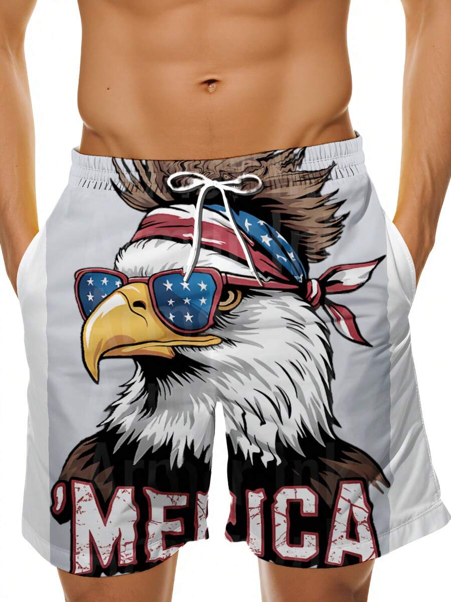 Patriotic Mens Swim Trunks Wit - Swim Trunk Quick Dry incelemesi ve fiyatı