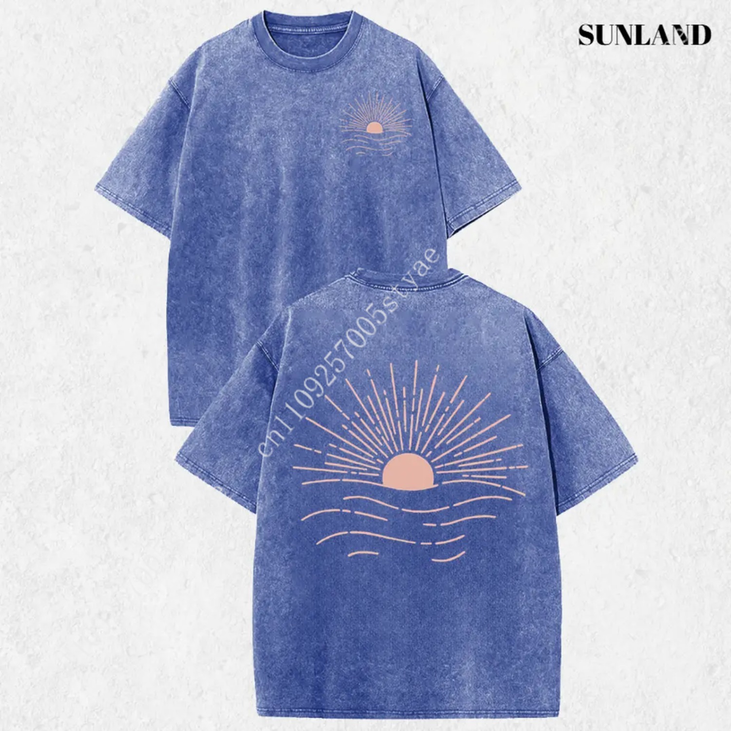 Sunland Vintage Minimalist Sun - Tee Graphic Print incelemesi ve fiyatı