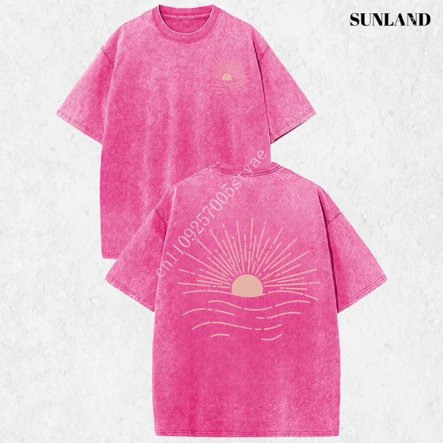 Sunland Vintage Minimalist Sun - Tee Graphic Print incelemesi ve fiyatı