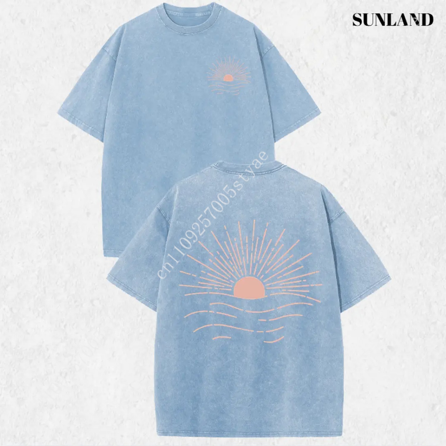 Sunland Vintage Minimalist Sun - Tee Graphic Print incelemesi ve fiyatı