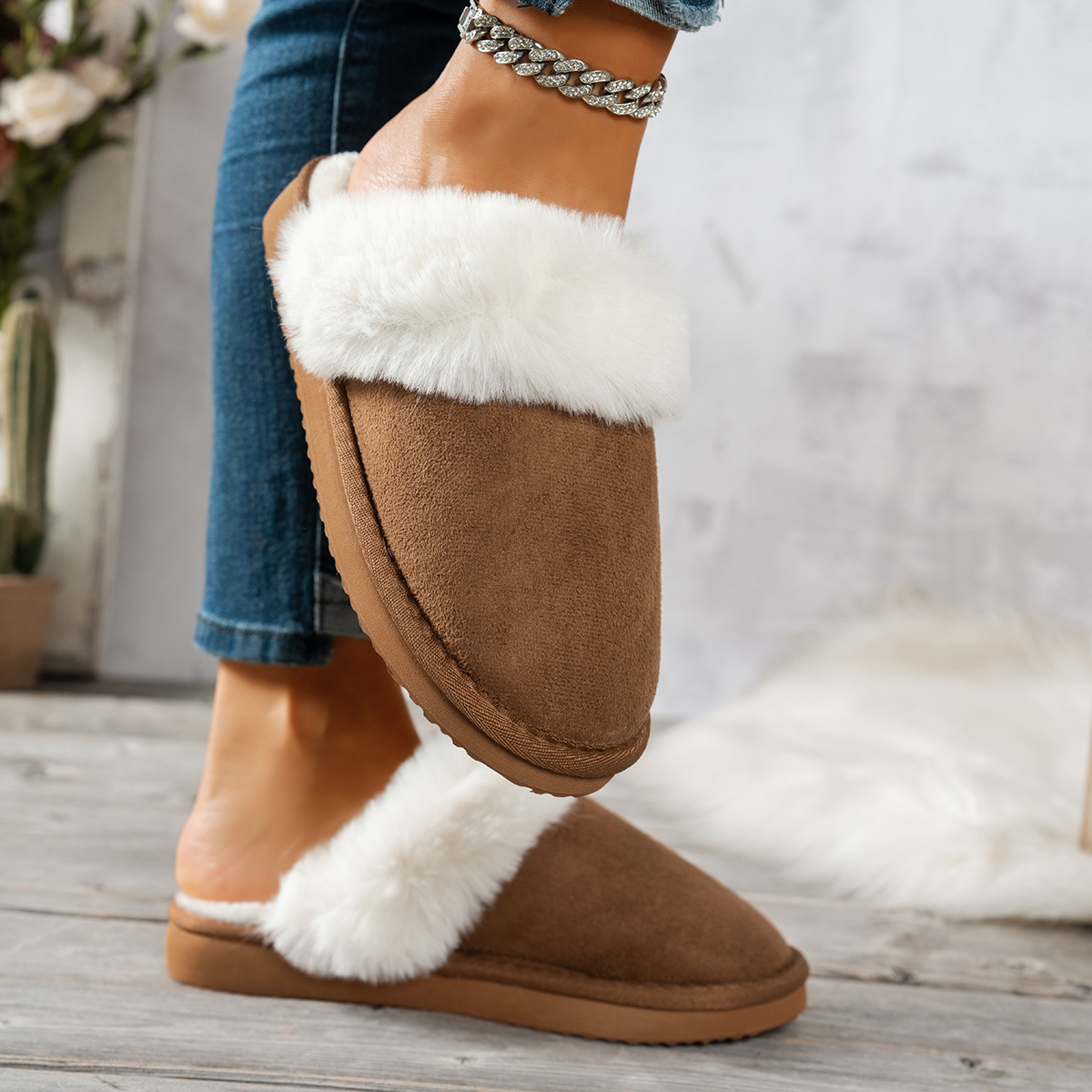 Women's Winter Solid-Color War - Espadrille Slip On incelemesi ve fiyatı