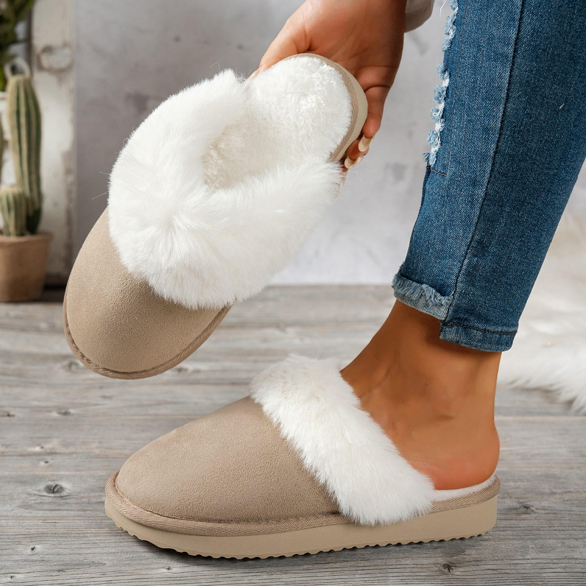Women's Winter Solid-Color War - Espadrille Slip On incelemesi ve fiyatı