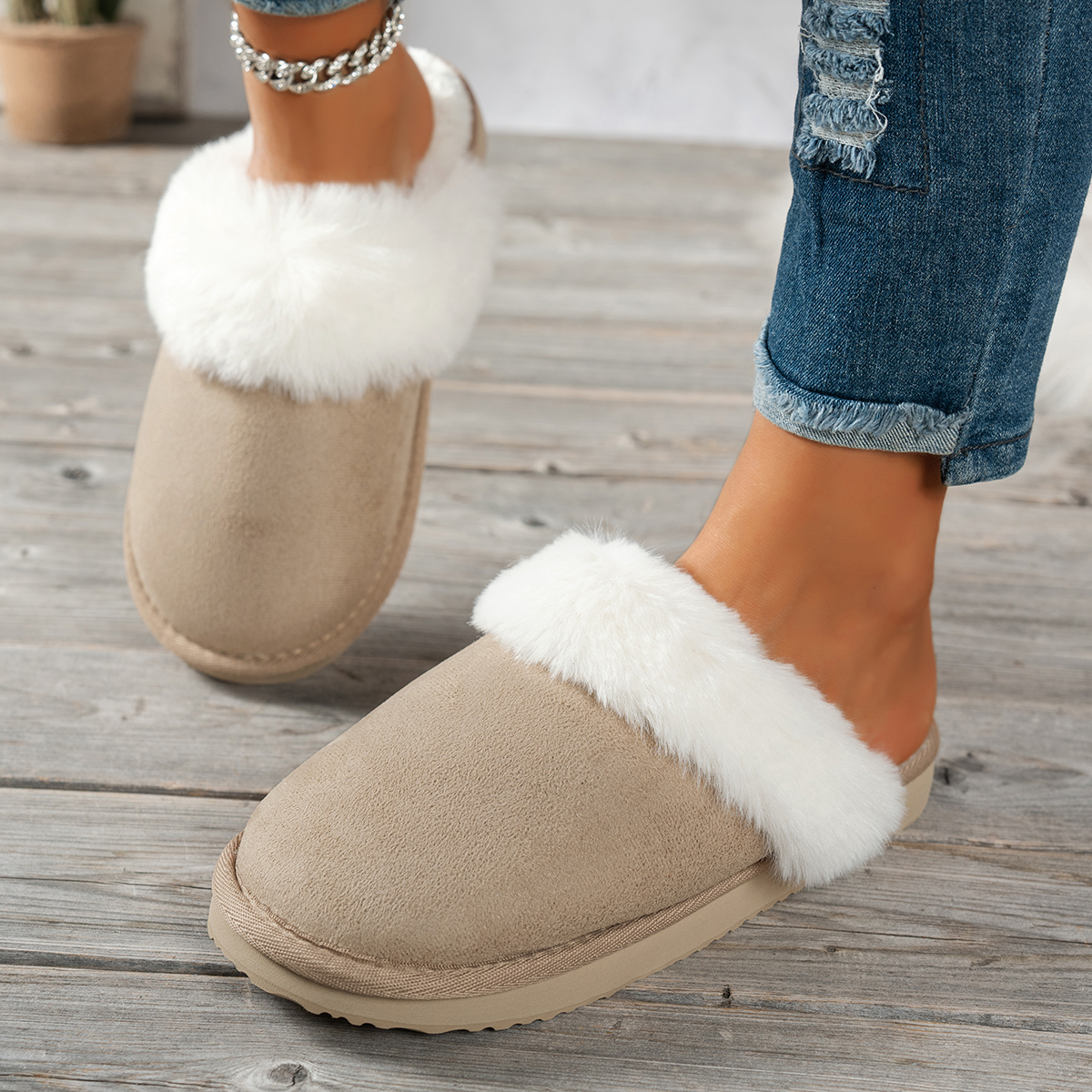 Women's Winter Solid-Color War - Espadrille Slip On incelemesi ve fiyatı