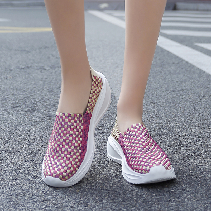 Women Woven Shoes Loafers Plat - Espadrille Slip On incelemesi ve fiyatı