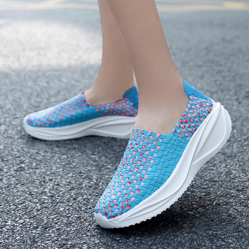 Women Woven Shoes Loafers Plat - Espadrille Slip On incelemesi ve fiyatı